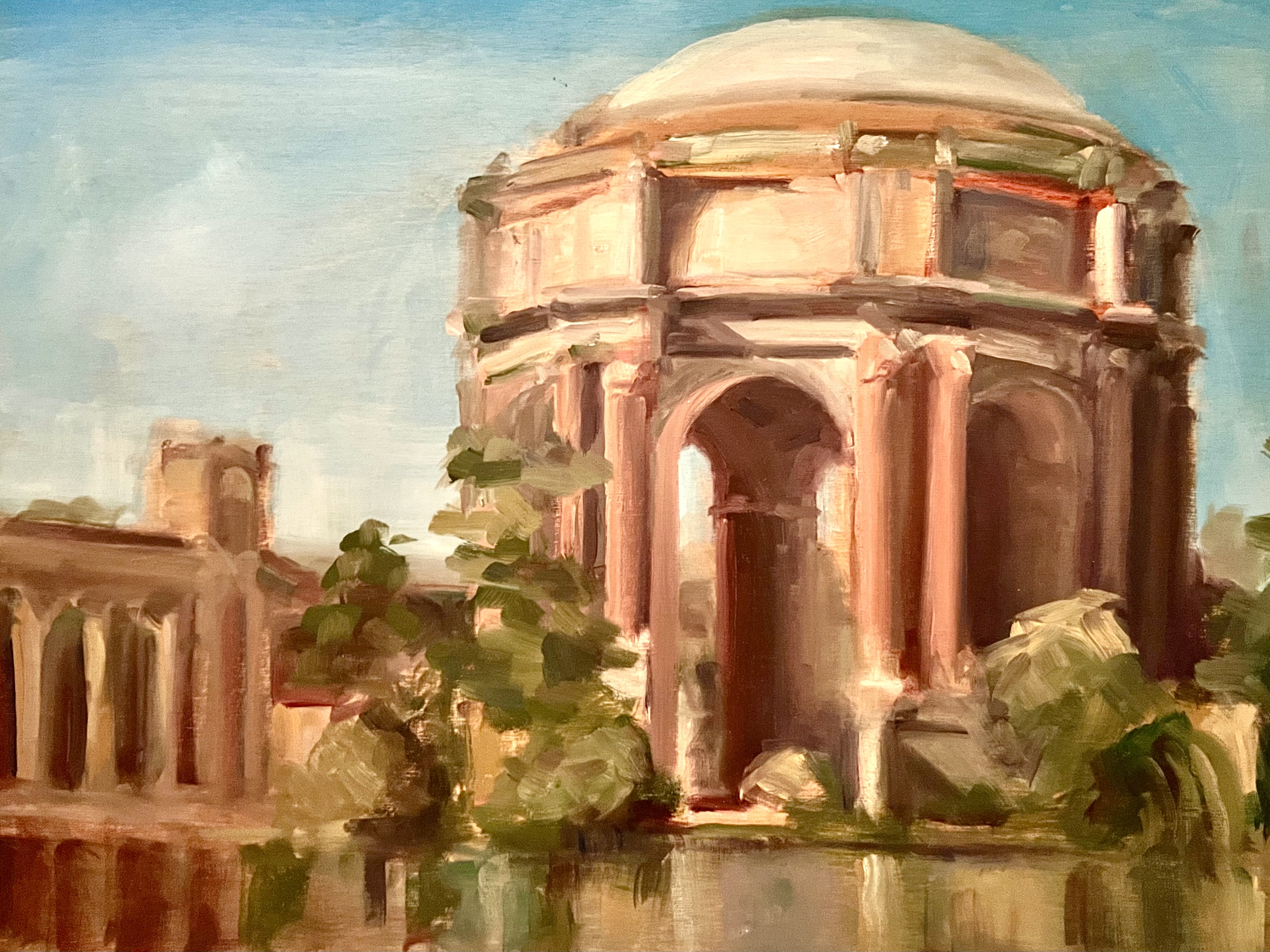oil on board